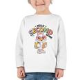 Hello Second Grade Cute Goose Back To School 2nd Grade Girls Graphic Toddler Long Sleeve Tee Hello Second Grade Cute Goose Back To School 2nd Grade Girls Graphic Toddler Long Sleeve Tee