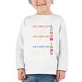 I'm A Lunch Lady Back To School Cafeteria Worker Squad Graphic Toddler Long Sleeve Tee