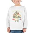 I'm Ready To Crush First Grade DinosaurRex Back To School Performance Graphic Toddler Long Sleeve Tee I'm Ready To Crush First Grade DinosaurRex Back To School Performance Graphic Toddler Long Sleeve Tee