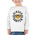 Kindergarten Dude Back To School Kinder Students Kids Graphic Toddler Long Sleeve Tee Kindergarten Dude Back To School Kinder Students Kids Graphic Toddler Long Sleeve Tee