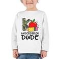 Kindergarten Dude Student Kindergarten Squad Back To School Graphic Toddler Long Sleeve Tee Kindergarten Dude Student Kindergarten Squad Back To School Graphic Toddler Long Sleeve Tee