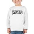 Knights Back To School Spirit Premium Tri-Blend Graphic Toddler Long Sleeve Tee Knights Back To School Spirit Premium Tri-Blend Graphic Toddler Long Sleeve Tee