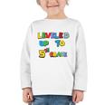 Leveled Up To 5th Grade Back To School Kids Boys Premium Tri-Blend Graphic Toddler Long Sleeve Tee Leveled Up To 5th Grade Back To School Kids Boys Premium Tri-Blend Graphic Toddler Long Sleeve Tee