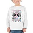 In My Librarian Era Groovy Tie Dye Back To School Graphic Toddler Long Sleeve Tee In My Librarian Era Groovy Tie Dye Back To School Graphic Toddler Long Sleeve Tee