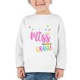 Little Misss Third Grade Back To School 3rd Grader Girl Graphic Toddler Long Sleeve Tee Little Misss Third Grade Back To School 3rd Grader Girl Graphic Toddler Long Sleeve Tee