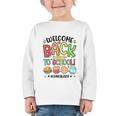 Lunch Lady Welcome Back To School 1st Day Of School Graphic Toddler Long Sleeve Tee Lunch Lady Welcome Back To School 1st Day Of School Graphic Toddler Long Sleeve Tee