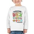 Lunch Lady Welcome Back To School First Day Of School Graphic Toddler Long Sleeve Tee