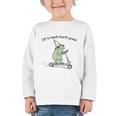 Off To Teach Fourth Grade Froggy Cute Frog Back To School Graphic Toddler Long Sleeve Tee Off To Teach Fourth Grade Froggy Cute Frog Back To School Graphic Toddler Long Sleeve Tee