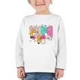 Para Paraprofessional Coquette First Day Back To School Graphic Toddler Long Sleeve Tee
