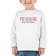 Preschool Director Back To School Daycare Director Graphic Toddler Long Sleeve Tee Preschool Director Back To School Daycare Director Graphic Toddler Long Sleeve Tee
