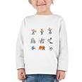 Read Book Characters I Can Do Hard Things Back To School Graphic Toddler Long Sleeve Tee Read Book Characters I Can Do Hard Things Back To School Graphic Toddler Long Sleeve Tee