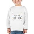 Im Ready To Crush 2nd Grade Boy Monster Truck Back To School Graphic Toddler Long Sleeve Tee