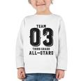 Team 3rd Grade All-Stars Back To School Tee For Stude Graphic Toddler Long Sleeve Tee Team 3rd Grade All-Stars Back To School Tee For Stude Graphic Toddler Long Sleeve Tee