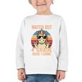 Watch Out Fourth Grade 2026 Back To School 4th Grade Boys Premium Tri-Blend Graphic Toddler Long Sleeve Tee Watch Out Fourth Grade 2026 Back To School 4th Grade Boys Premium Tri-Blend Graphic Toddler Long Sleeve Tee