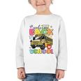 Welcome Back To School Bus Happy First Day Of School Student Graphic Toddler Long Sleeve Tee Welcome Back To School Bus Happy First Day Of School Student Graphic Toddler Long Sleeve Tee