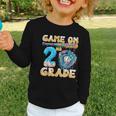 2nd Grade Back To School Baseball Drip Ice Cream Game On Graphic Toddler Long Sleeve Tee 2nd Grade Back To School Baseball Drip Ice Cream Game On Graphic Toddler Long Sleeve Tee