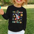 To 2nd Grade And Beyond Second Astronaut Back To School Graphic Toddler Long Sleeve Tee
