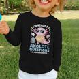 Axolotl Questions Kindergarten Back To School Graphic Toddler Long Sleeve Tee Axolotl Questions Kindergarten Back To School Graphic Toddler Long Sleeve Tee