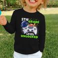 Back To School 5th Grade Level Unlocked Gamer Boys Kids Graphic Toddler Long Sleeve Tee Back To School 5th Grade Level Unlocked Gamer Boys Kids Graphic Toddler Long Sleeve Tee
