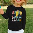 Back To School ABCD Back In Class Graphic Toddler Long Sleeve Tee