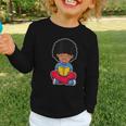 Back To School Afro African American Boy Student Graphic Toddler Long Sleeve Tee Back To School Afro African American Boy Student Graphic Toddler Long Sleeve Tee