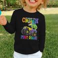Back To School Boy Dinosaur I'm Ready To Crush First Grade Graphic Toddler Long Sleeve Tee Back To School Boy Dinosaur I'm Ready To Crush First Grade Graphic Toddler Long Sleeve Tee
