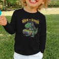 Back To School Gaming First Grade DinosaurRex Boys Graphic Toddler Long Sleeve Tee Back To School Gaming First Grade DinosaurRex Boys Graphic Toddler Long Sleeve Tee
