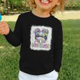 Back To School Hello 5th Grade Cute Messy Bun Tie Dye Girls Graphic Toddler Long Sleeve Tee Back To School Hello 5th Grade Cute Messy Bun Tie Dye Girls Graphic Toddler Long Sleeve Tee