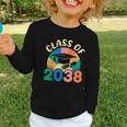 Back To School Pre-K Kindergarten Graduation Class Of 2038 Graphic Toddler Long Sleeve Tee Back To School Pre-K Kindergarten Graduation Class Of 2038 Graphic Toddler Long Sleeve Tee