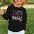 Battery Life Of An Attendance Clerk Back To School Graphic Toddler Long Sleeve Tee Battery Life Of An Attendance Clerk Back To School Graphic Toddler Long Sleeve Tee