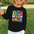 Bruh We Back Paraprofessional Back To School Graphic Toddler Long Sleeve Tee Bruh We Back Paraprofessional Back To School Graphic Toddler Long Sleeve Tee