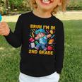 Bruh I'm In 2nd Grade Dabbing Boys Kids Gamer Back To School Graphic Toddler Long Sleeve Tee Bruh I'm In 2nd Grade Dabbing Boys Kids Gamer Back To School Graphic Toddler Long Sleeve Tee
