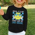 Bruh It's My First Day Of 2nd-Grade Back To School Kids Boys Graphic Toddler Long Sleeve Tee Bruh It's My First Day Of 2nd-Grade Back To School Kids Boys Graphic Toddler Long Sleeve Tee