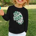 Bulldogs Cheerleading Back To School Cheer Team Spirit Green Graphic Toddler Long Sleeve Tee Bulldogs Cheerleading Back To School Cheer Team Spirit Green Graphic Toddler Long Sleeve Tee