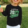 Class Of 2027 Senior 2027 Back To School Graduation 2027 Graphic Toddler Long Sleeve Tee