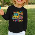 Colorful School Bus Driver Back To School Men Women Kids Graphic Toddler Long Sleeve Tee Colorful School Bus Driver Back To School Men Women Kids Graphic Toddler Long Sleeve Tee