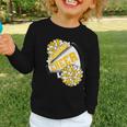 Cougars Cheer Back To School Cheerleading Spirit GY Graphic Toddler Long Sleeve Tee Cougars Cheer Back To School Cheerleading Spirit GY Graphic Toddler Long Sleeve Tee
