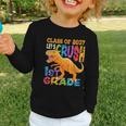 Crush 1st Grade Dinosaur Back To School Class Of 2037 Boy Graphic Toddler Long Sleeve Tee Crush 1st Grade Dinosaur Back To School Class Of 2037 Boy Graphic Toddler Long Sleeve Tee