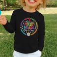 Cute Watch Out First Grade Here I Come Back To School Graphic Toddler Long Sleeve Tee Cute Watch Out First Grade Here I Come Back To School Graphic Toddler Long Sleeve Tee