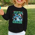 Disney Stitch Fifth Grade Back To School 1st Day Of School Graphic Toddler Long Sleeve Tee