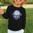 Ducks Volleyball Back To School Spirit B Graphic Toddler Long Sleeve Tee Ducks Volleyball Back To School Spirit B Graphic Toddler Long Sleeve Tee