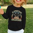 Elementary Level Unlocked Video Game Back To School Boys Graphic Toddler Long Sleeve Tee Elementary Level Unlocked Video Game Back To School Boys Graphic Toddler Long Sleeve Tee