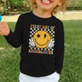 First Day Of Kindergarten Retro Back To School Girls Kids Graphic Toddler Long Sleeve Tee First Day Of Kindergarten Retro Back To School Girls Kids Graphic Toddler Long Sleeve Tee