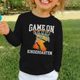 Game On Kindergarten Basketball Back To School Student Boys Graphic Toddler Long Sleeve Tee