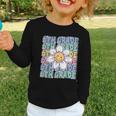 Groovy 6th Grade Back To School First Day Of Sixth Grade Graphic Toddler Long Sleeve Tee
