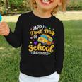 Happy First Day Of School Bus Driver Back To School Graphic Toddler Long Sleeve Tee Happy First Day Of School Bus Driver Back To School Graphic Toddler Long Sleeve Tee