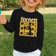 Hornets Cheer Back To School Cheerleading Spirit GY Graphic Toddler Long Sleeve Tee