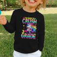 I'm Ready To Crush 3rd Grade Back To School Dancing Unicorn Graphic Toddler Long Sleeve Tee