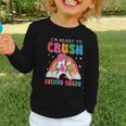 I'm Ready To Crush Second Grade Unicorn Back To School Girls Graphic Toddler Long Sleeve Tee I'm Ready To Crush Second Grade Unicorn Back To School Girls Graphic Toddler Long Sleeve Tee