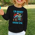 I'm Ready To Crush VPK First Day Of VPK Back To School VPK Graphic Toddler Long Sleeve Tee
